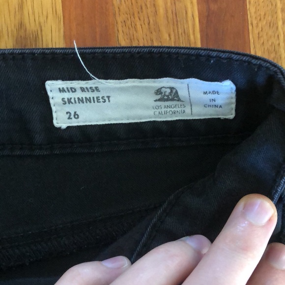 Bullhead Black Skinny Jeans size 26 - Picture 5 of 8